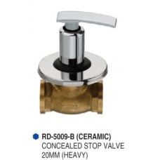 SRN DOLLAR RANGE CONCEALED STOP VALVE RD-5009 B (CERAMIC)