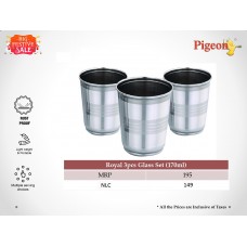 Royal 3 Pcs Glass Set (170Ml) BFS