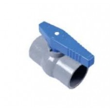 Watertec RPVC Ball Valve Threaded Short Handle 3/4 (25MM)-VL-301031
