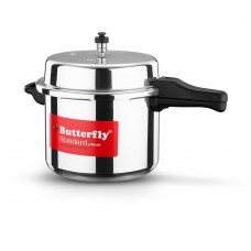 Butterfly  Standard Plus Induction Base Aluminium Pressure Cooker, 3 Litre