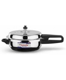 Butterfly Blue Line Stainless Steel Junior Pressure Pan 3.5 Liters outer Lid