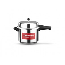 Butterfly Standard Plus Induction Base Aluminium Pressure Cooker, 10 Litre