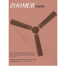 Polycab Zoomer Prime High Speed 1200 mm 1 Star Rating Ceiling Fan 